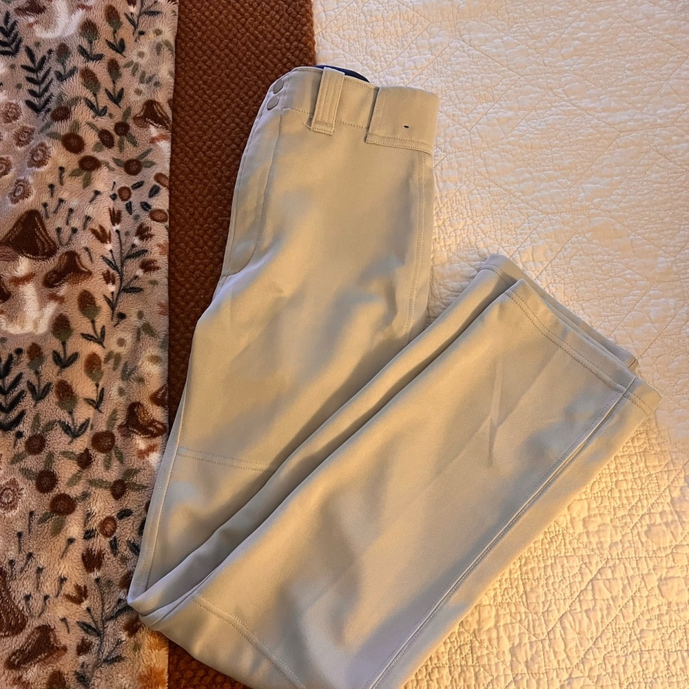 Boys Mizuno Gray Pants Straight Leg Design